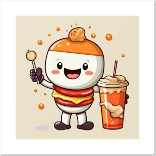 kawaii  junk food T-Shirt cute  funny Posters and Art